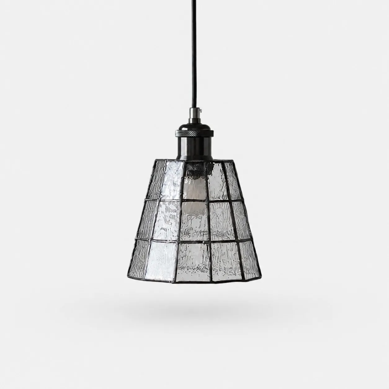 Artisan Stained Glass Tapered Pendant Light