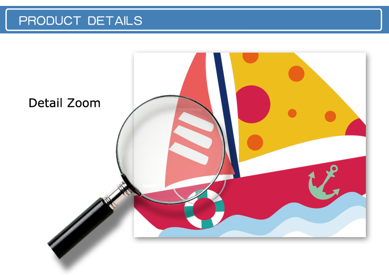 Cartoon Sailboat With Sea View Wall Sticker For Kids Room babiesdecor.myshopify.com