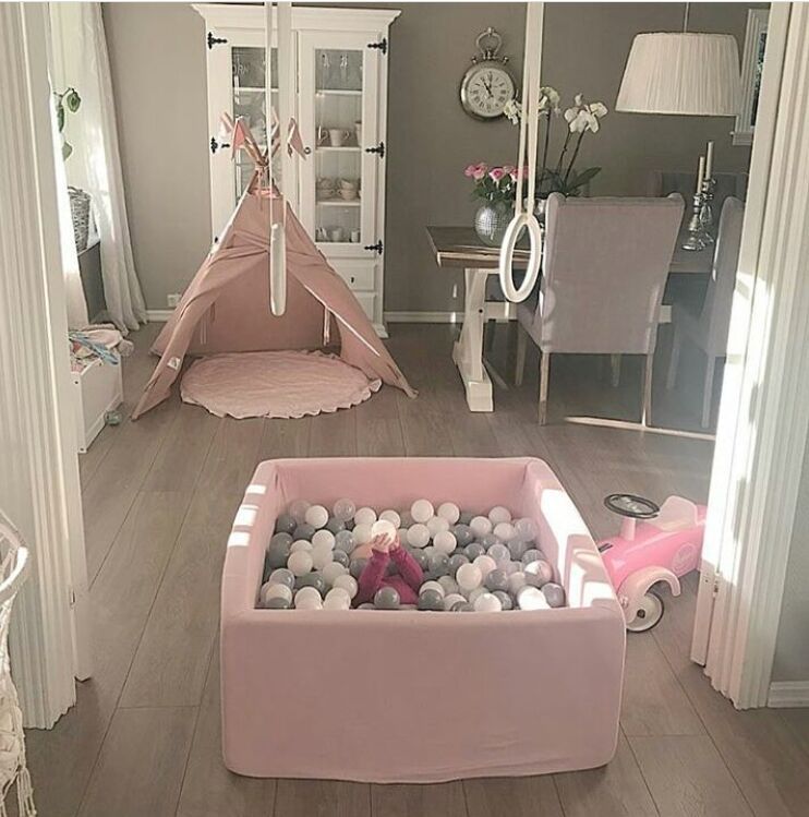 Kids Square Foam Ball pit | Kids Baby Ocean Balls Pools babiesdecor.myshopify.com