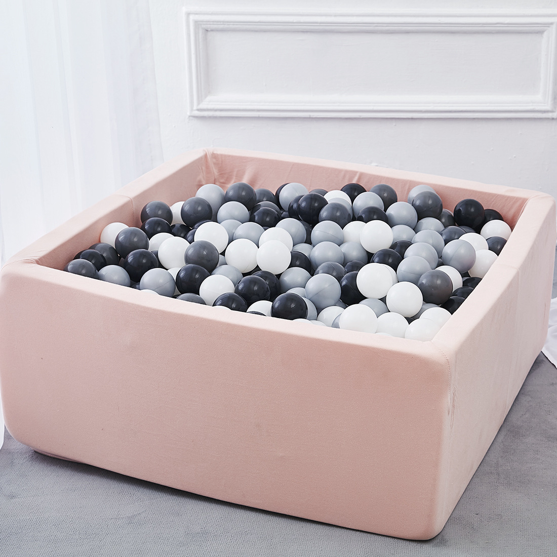 Kids Square Foam Ball pit | Kids Baby Ocean Balls Pools babiesdecor.myshopify.com
