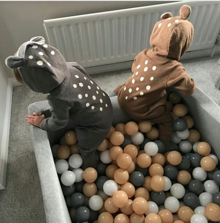 Kids Square Foam Ball pit | Kids Baby Ocean Balls Pools babiesdecor.myshopify.com