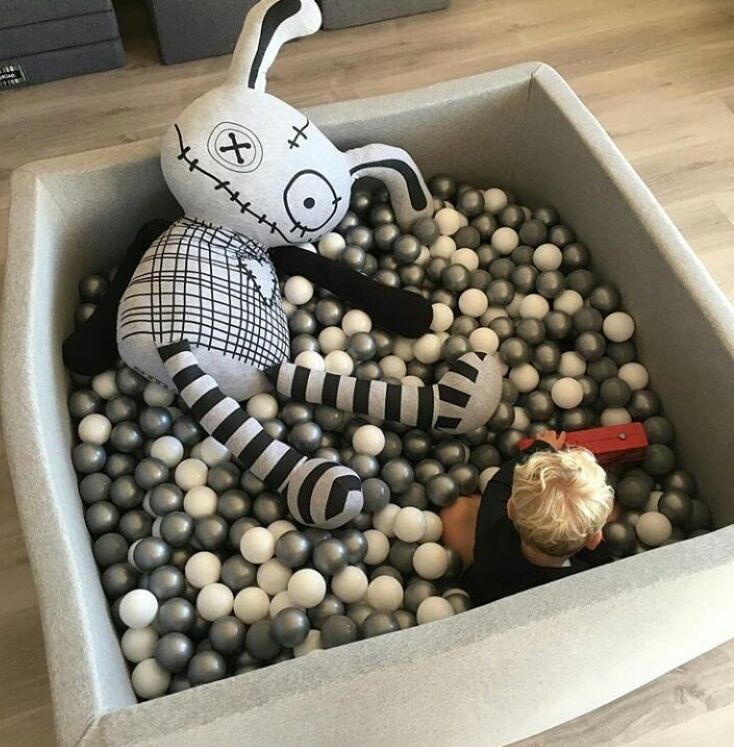 Kids Square Foam Ball pit | Kids Baby Ocean Balls Pools babiesdecor.myshopify.com